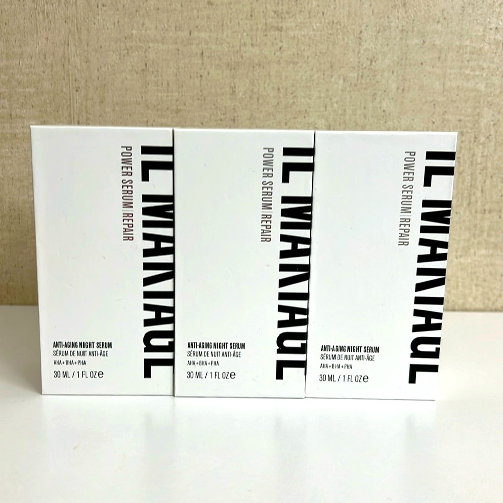 3X BRAND NEW IL MAKIAGE POWER REPAIR SERUM